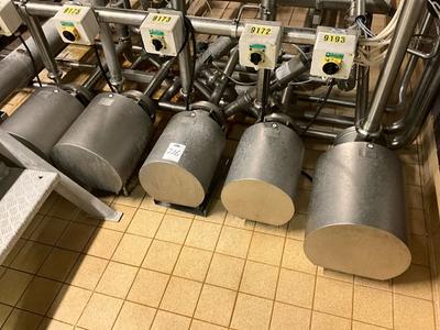 Översiktsbild av Alfa Laval pump (5x)